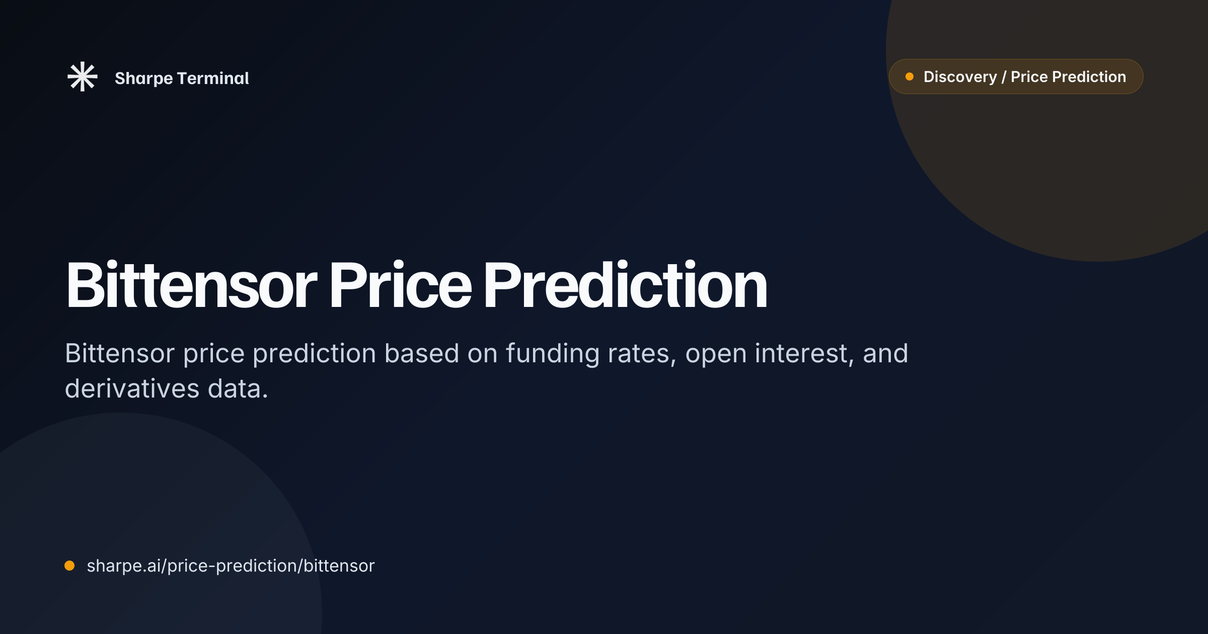Bittensor Price Prediction 2026: 7D and 30D Signal