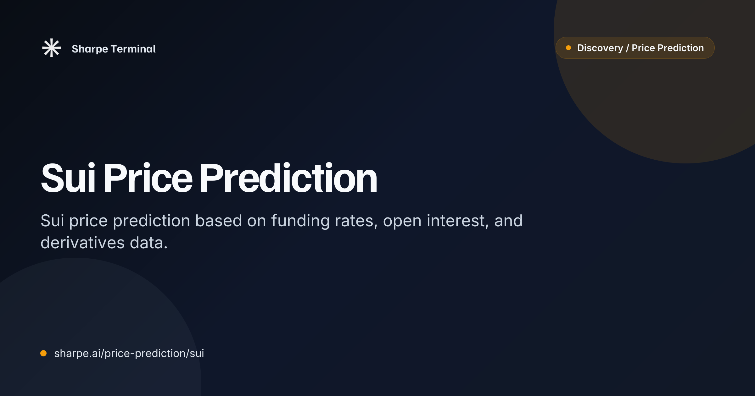 Sui Price Prediction 2026: 7D and 30D Signal