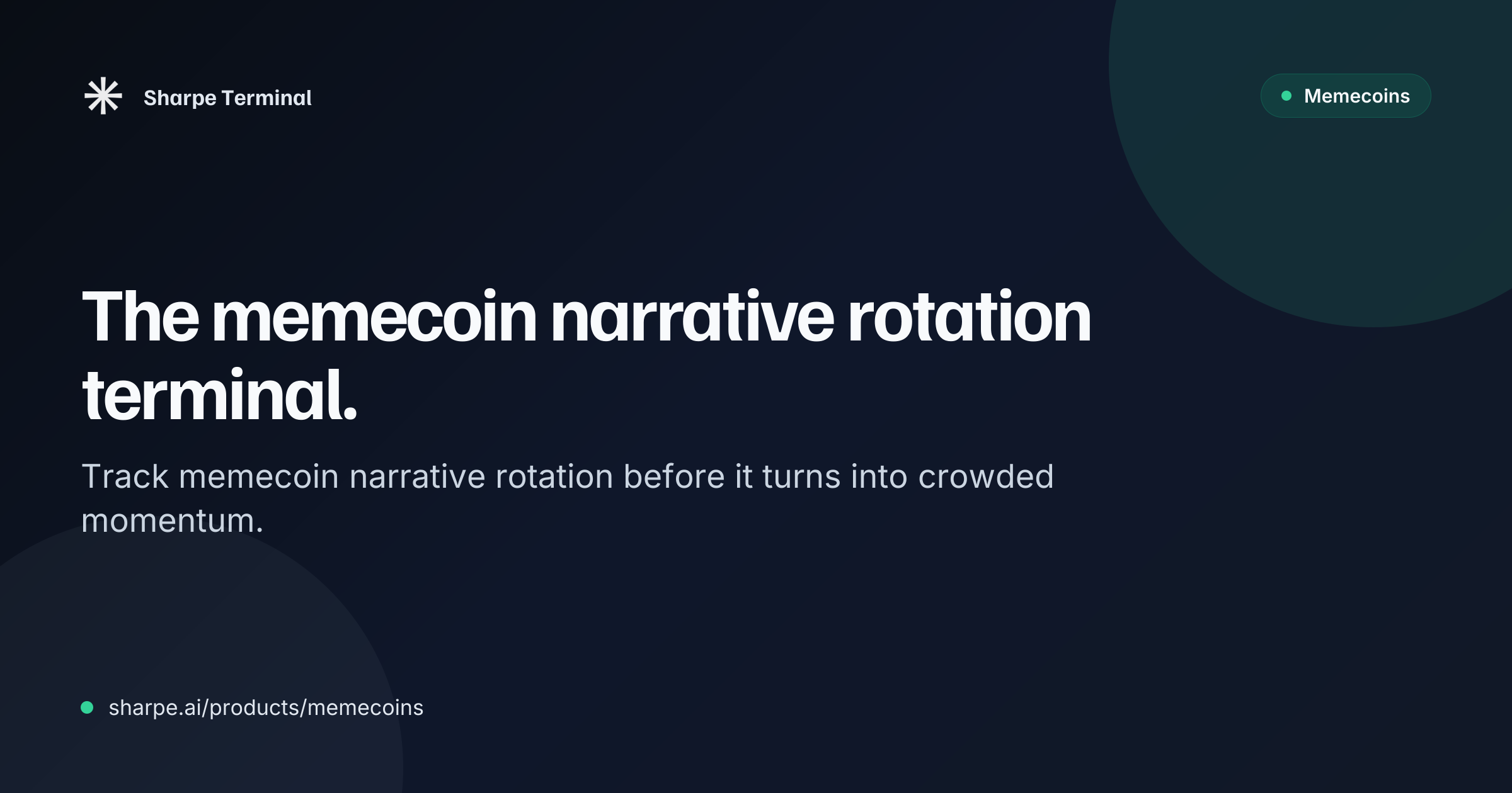 Memecoin Tracker: Live Themes, Launches, Rotation & Charts