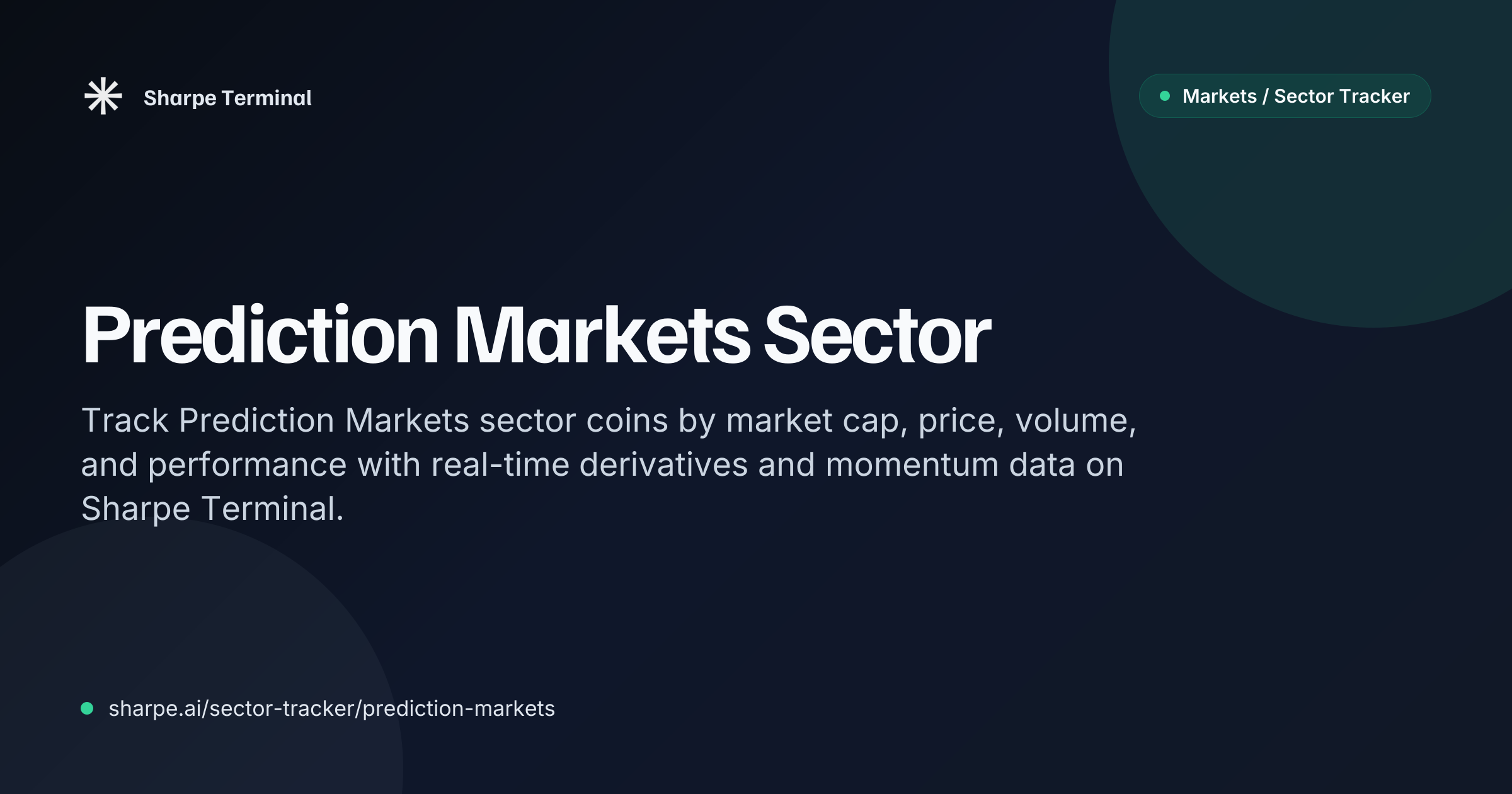 Top Prediction Markets Coins by Market Cap | Sharpe Terminal
